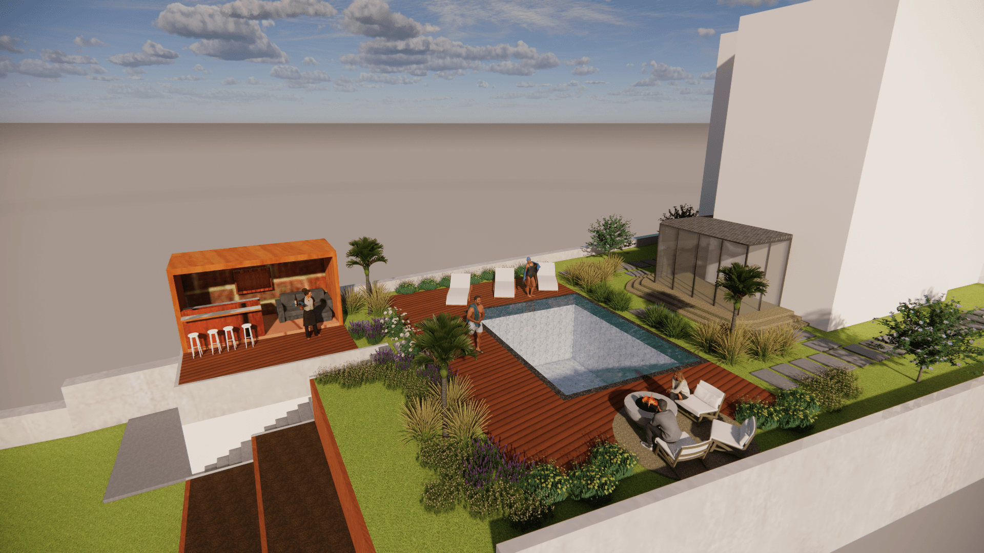 Alemdağ Villa Peyzaj Tasarımı — 2