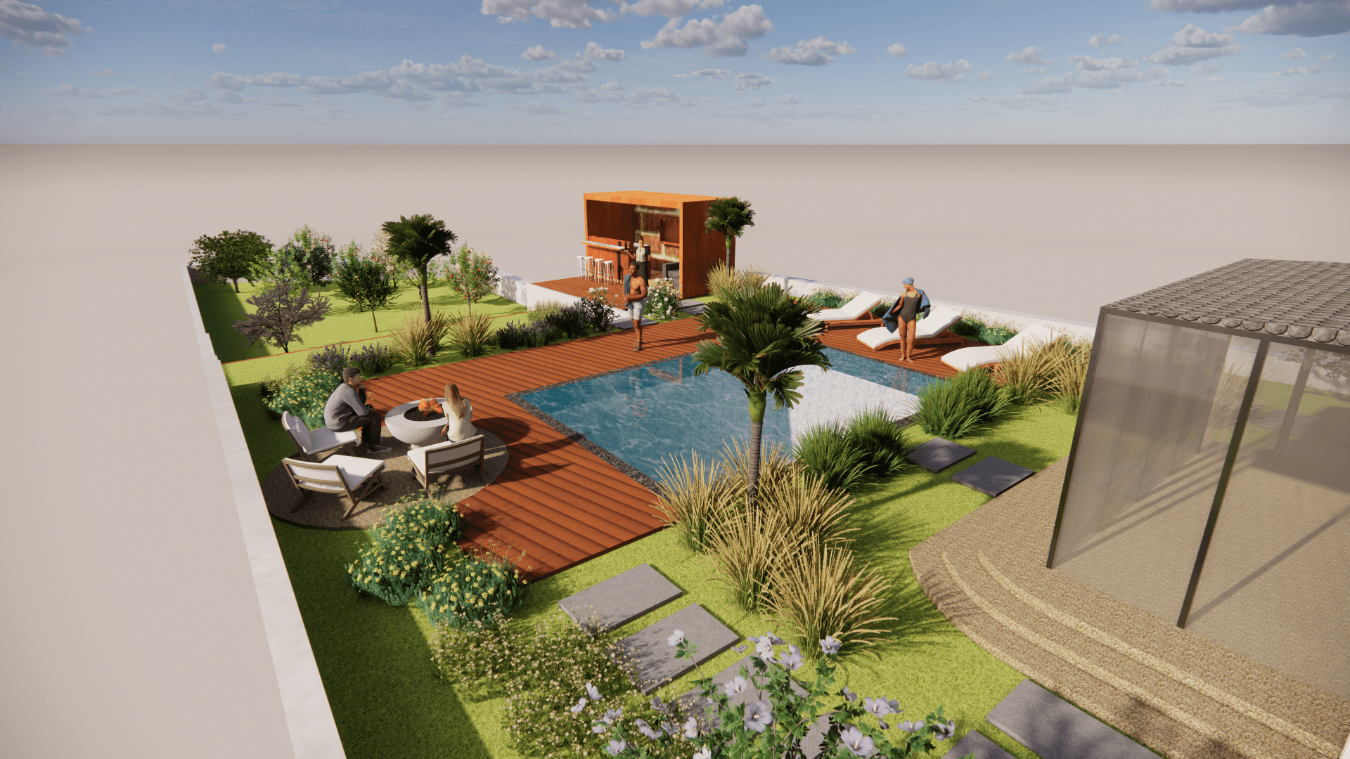 Alemdağ Villa Peyzaj Tasarımı — 4