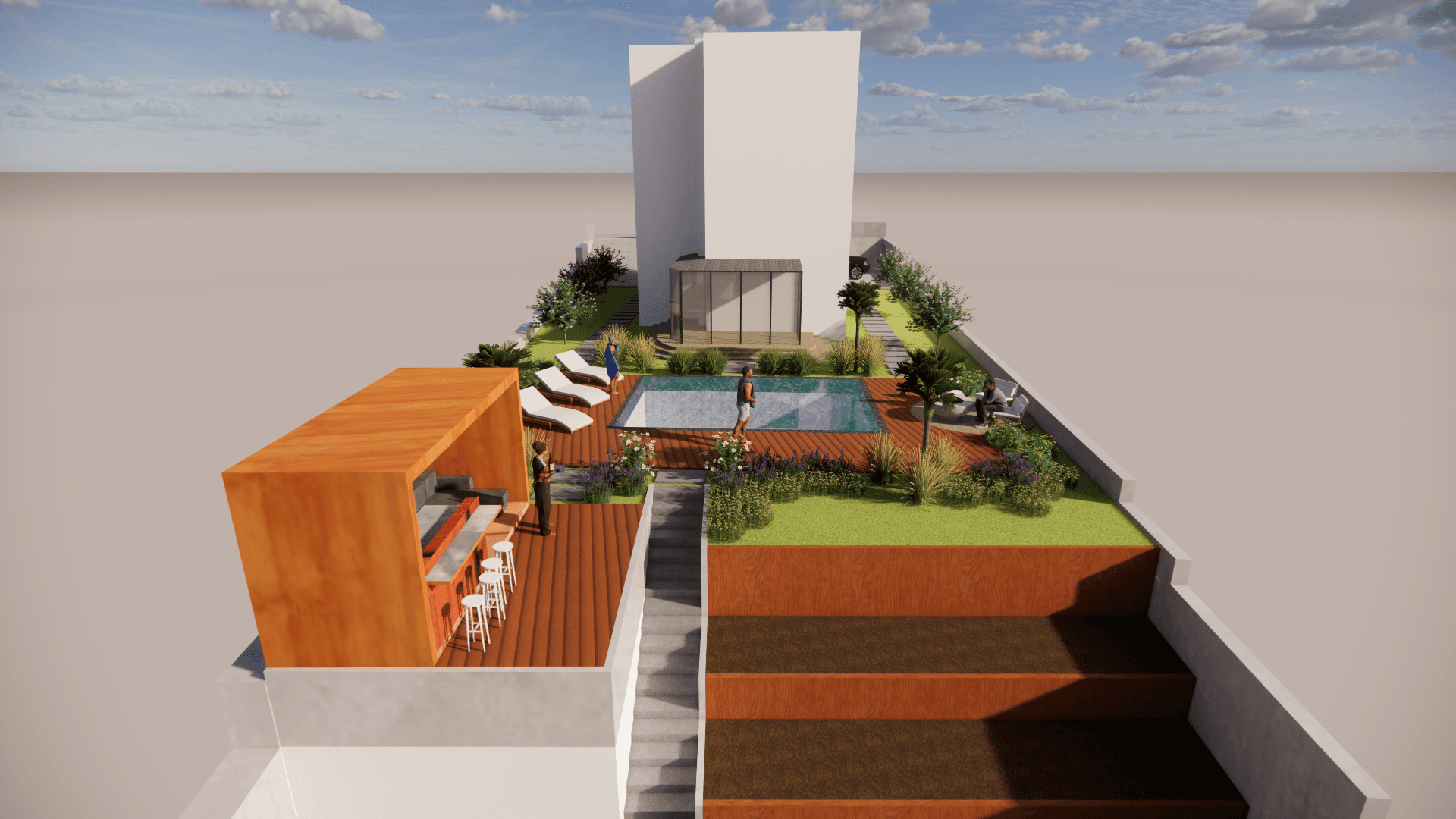 Alemdağ Villa Peyzaj Tasarımı — 10
